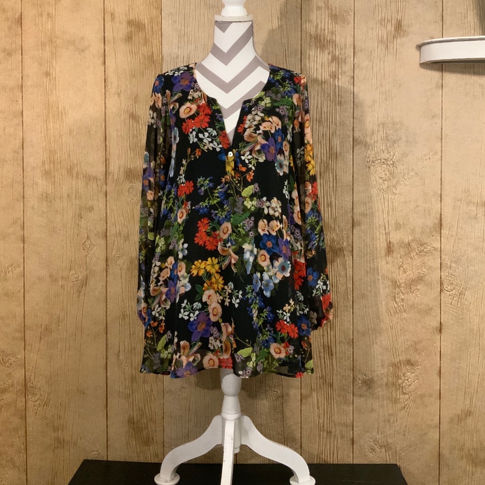 Night Floral Jamie Tunic